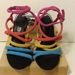 Zara Colorful Strappy Sandals